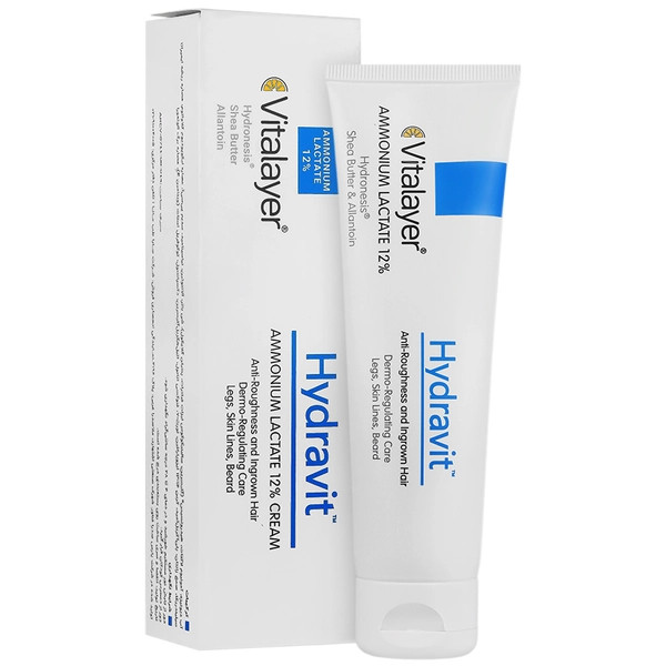 کرم آمونیوم لاکتات 12 درصد ویتالیر مدل Hydravit حجم 100 میلی لیتر