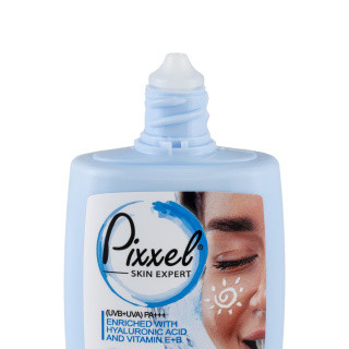 ضدآفتاب پیکسل بی رنگ مناسب پوست چرب مدل Oily Acne Prone Skin با SPF50حجم 50 میل
