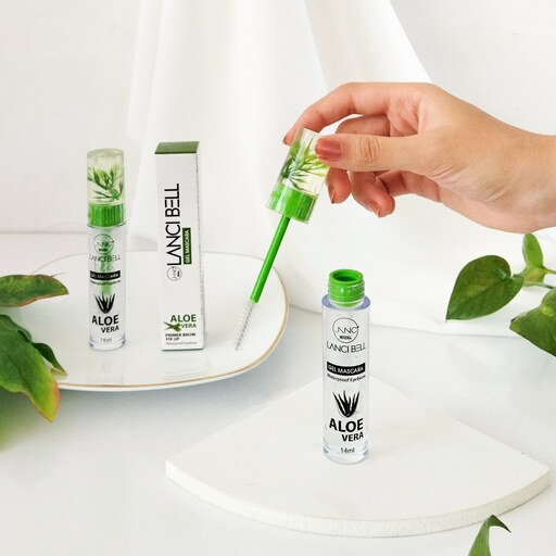 ژل ابرو ضد آب لنسی بل مدل Aloe Vera حجم 14 میلی لیتر