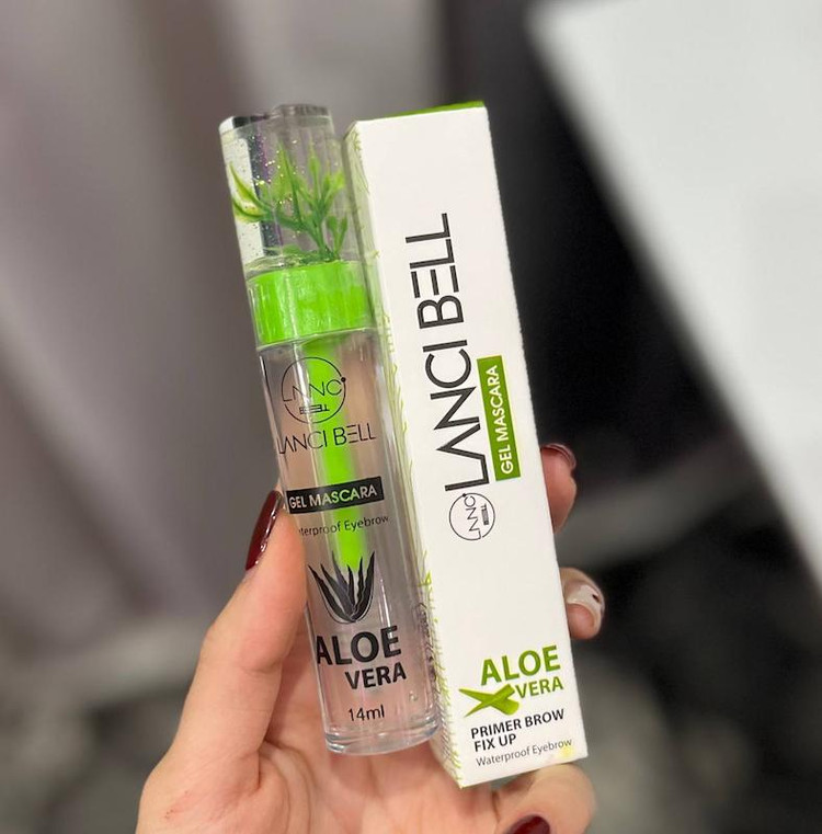 ژل ابرو ضد آب لنسی بل مدل Aloe Vera حجم 14 میلی لیتر