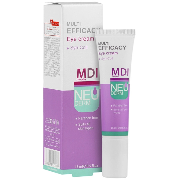 کرم دور چشم نئودرم مدل Multi Efficacy حجم 15 میلی لیتر