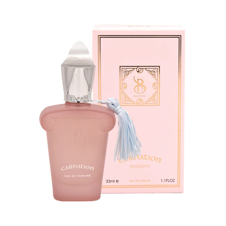 مینی ادکلن برندینی مدل Carnation حجم 33 میلی لیتر