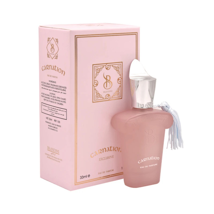 مینی ادکلن برندینی مدل Carnation حجم 33 میلی لیتر