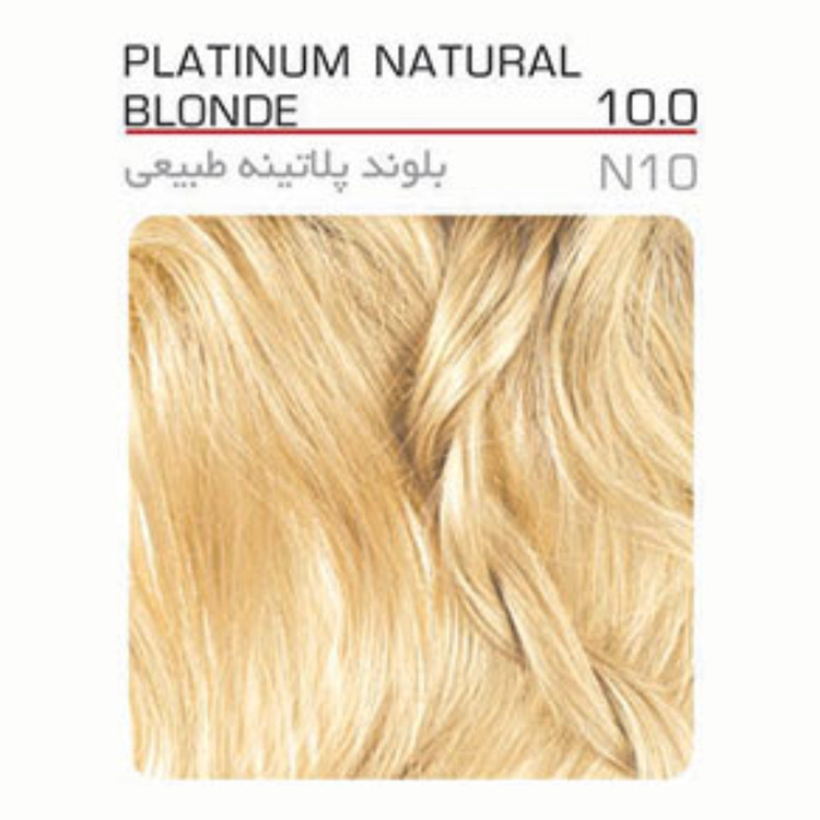 رنگ موی بیول BIO’L بلوند پلاتینه طبیعی 10.0 حجم 100 میلی لیتر