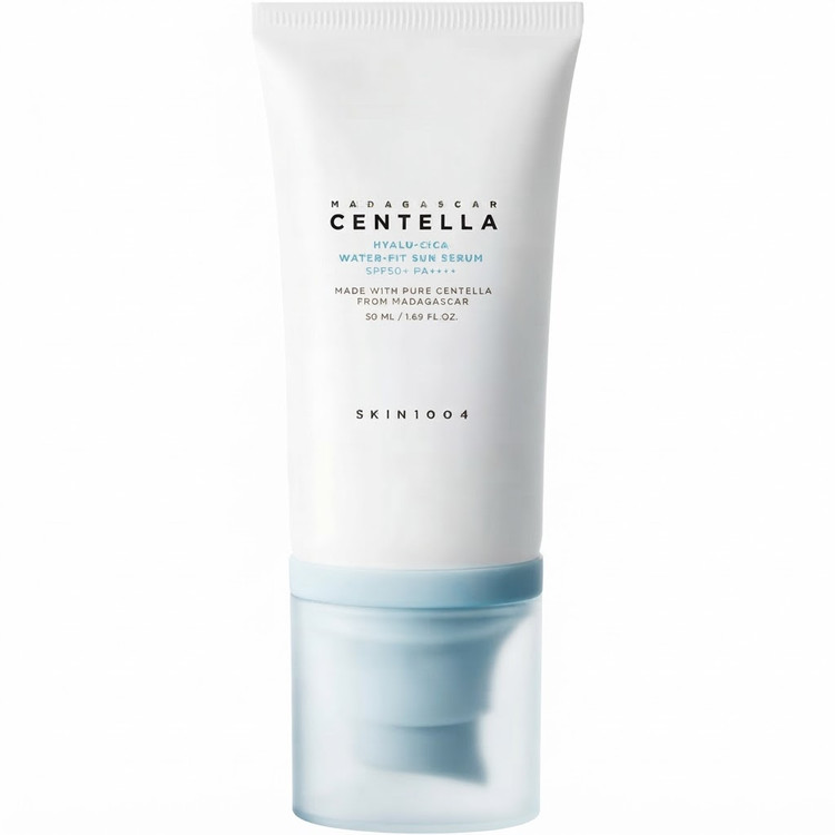 کرم ضد آفتاکرم ضد آفتاب بدون رنگ سنتلا اصلی SPF50 مدل Water Fit Sun Serum حجم 50 میلی لیترب بدون رنگ سنتلا اصلی مدل Water Fit Sun Serum حجم 50 میلی لیتر